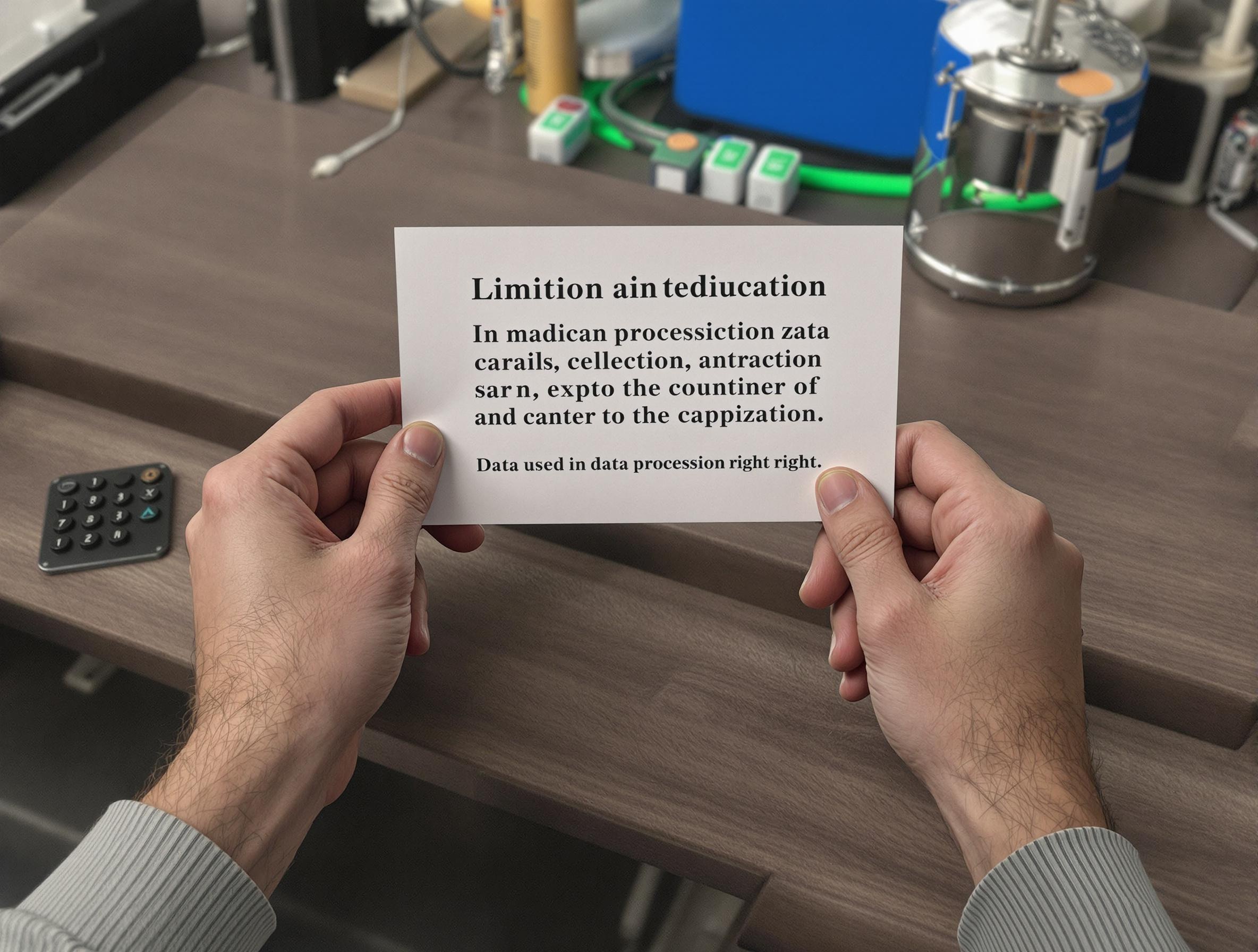 Limitazione del trattamento